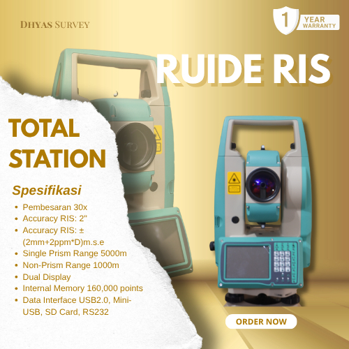 Total Station Ruide RIS Total Station Ruide Laser RIS Original