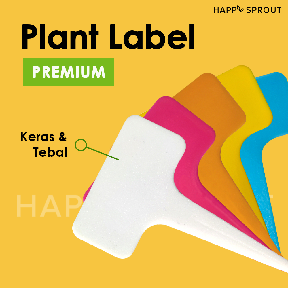 Plant Label / Tag 10 cm | Penanda Tanaman Tebal