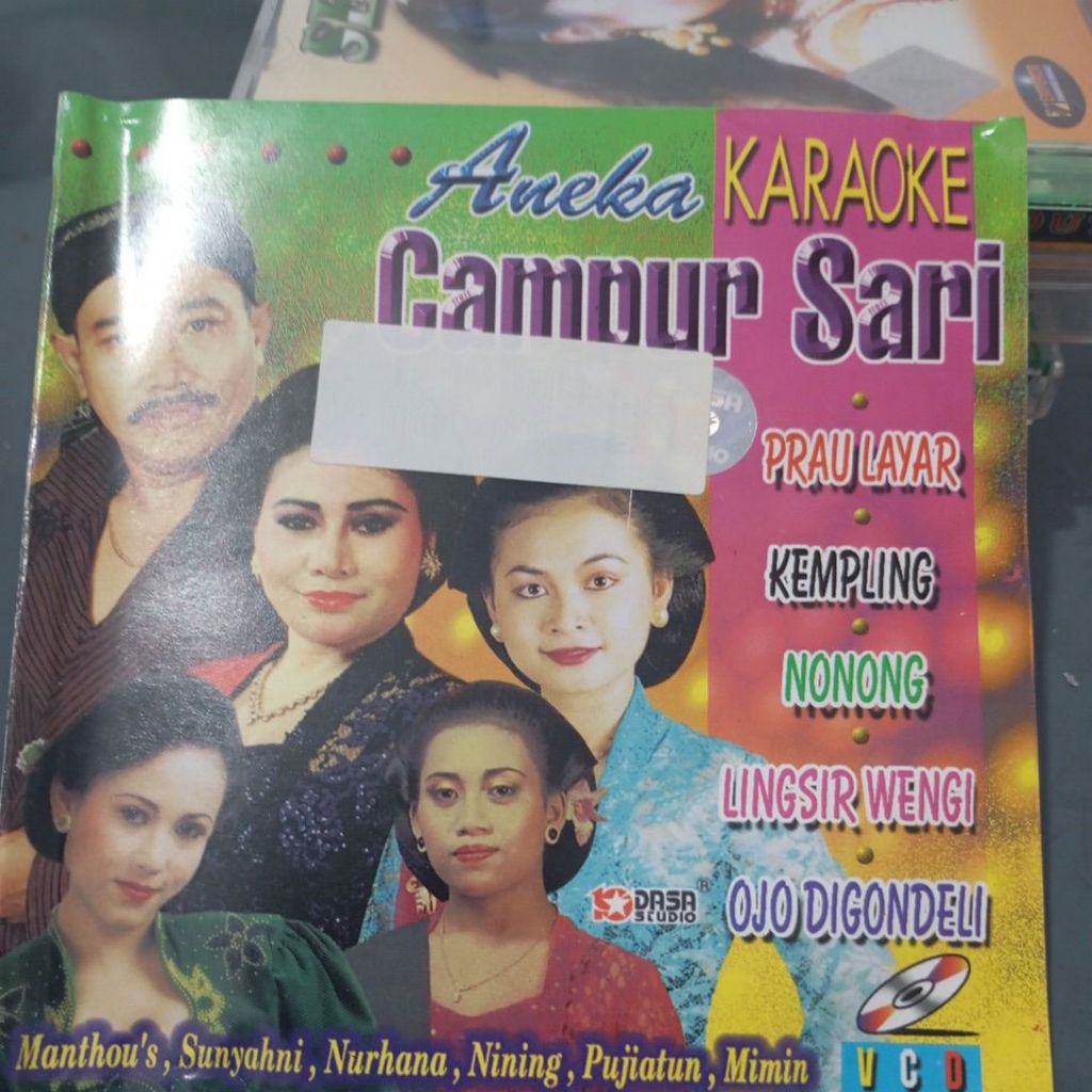 vcd karaoke original campur sari