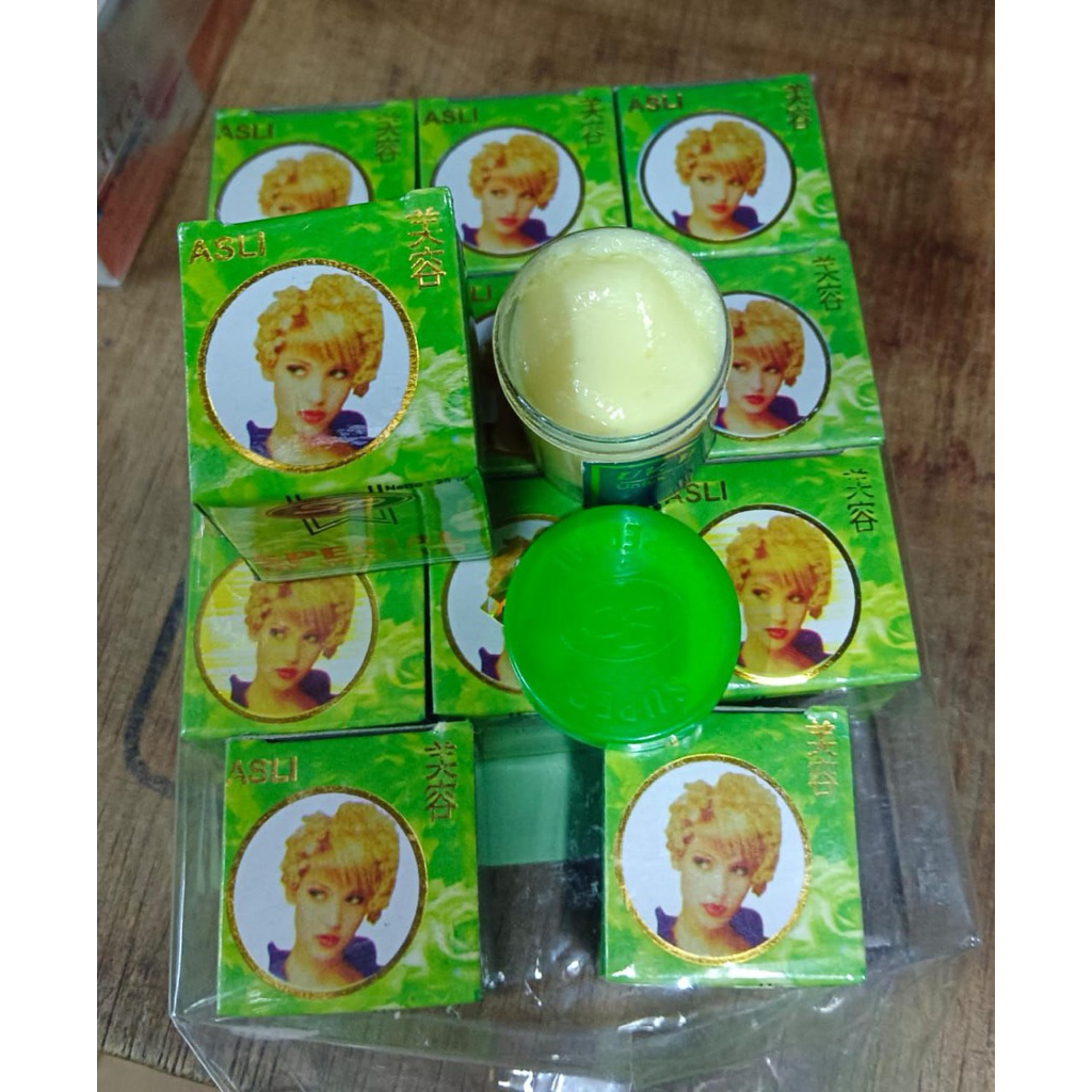 [LUSINAN] CREAM SP HIJAU KEMASAN PLASTIK ASLI