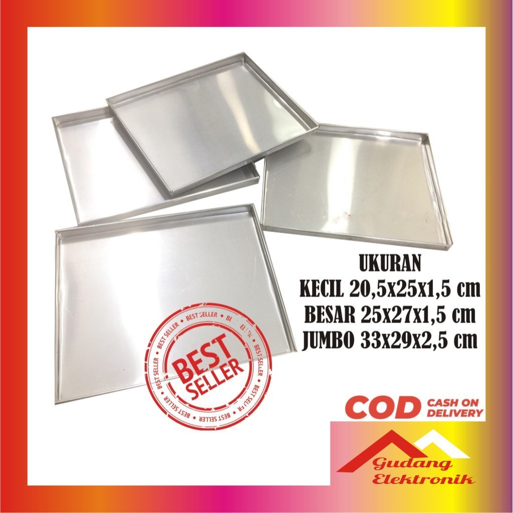 Loyang Kue Kering Tebal Nastar Roti Loyang Oven Susun Alas Oven Listrik