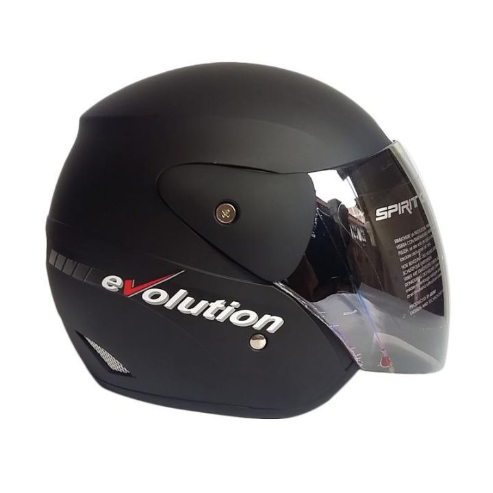 HELM GM EVOLUTION POLOS  UKURAN M , L COCOK UNTUK PRIA DAN WANITA DEWASA  SNI ( COD )