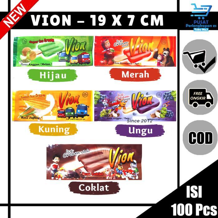 kemasan Vion|Kemasan Es krim|kemasan es loly|Plastik es krim|Bungkus es|kemasan jagung