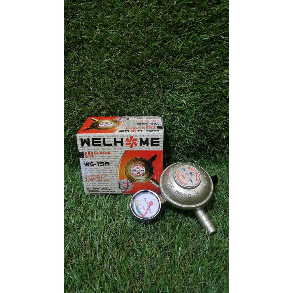 Welhome Regulator Gas Wg-158 / Regulator Gas Tanpa Selang Welhome WG158