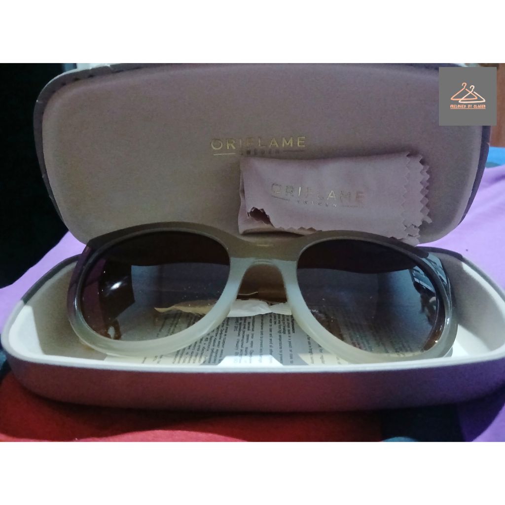 Preloved Kacamata Oriflame + Case Kacamata