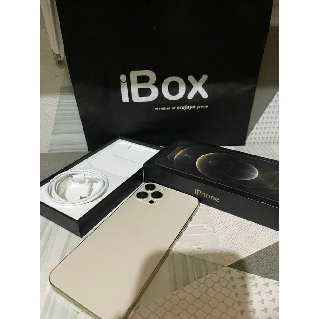Iphone 12 promax ibox second original