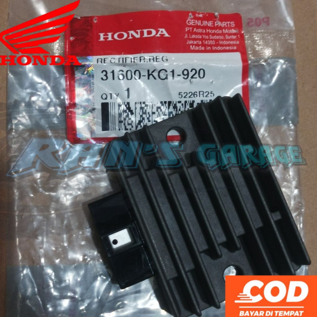 AHM KIPROK ORIGINAL HONDA TIGER KCJ KG1 REGULATOR MEGA PRO PRIMUS KEH RECTIFIER FULLWAVE FULL WAVE M