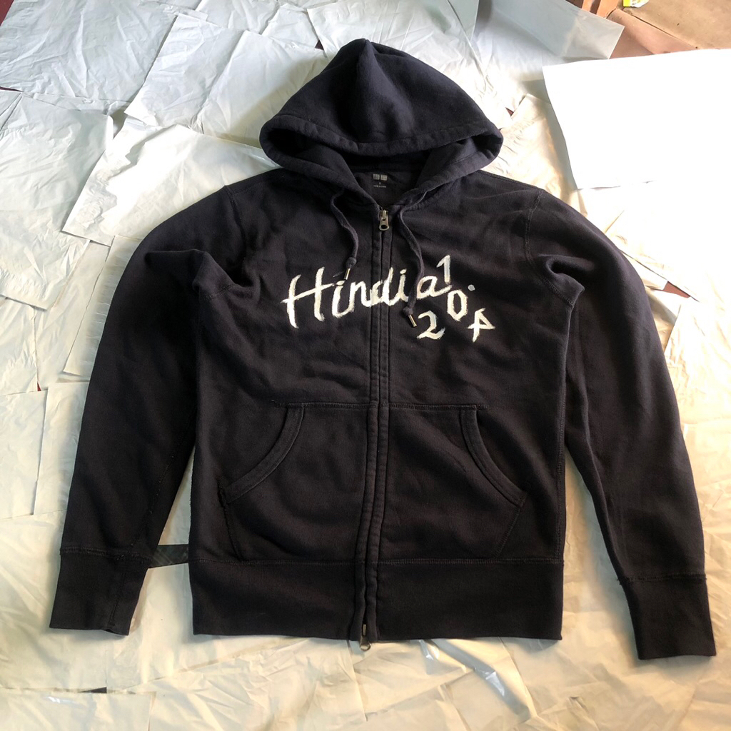 Hoodie double zipper artwork Hindia - Bayangkan