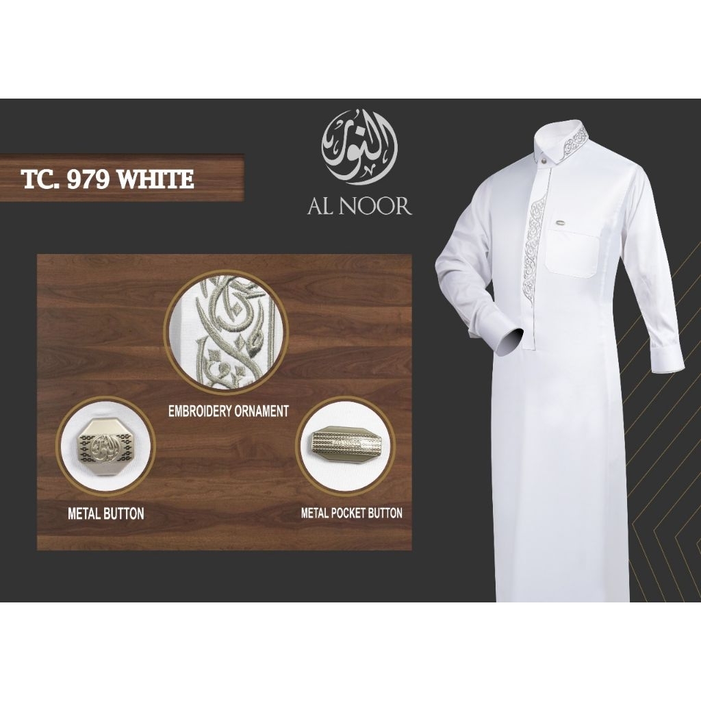 Gamis Al Noor Premium Putih