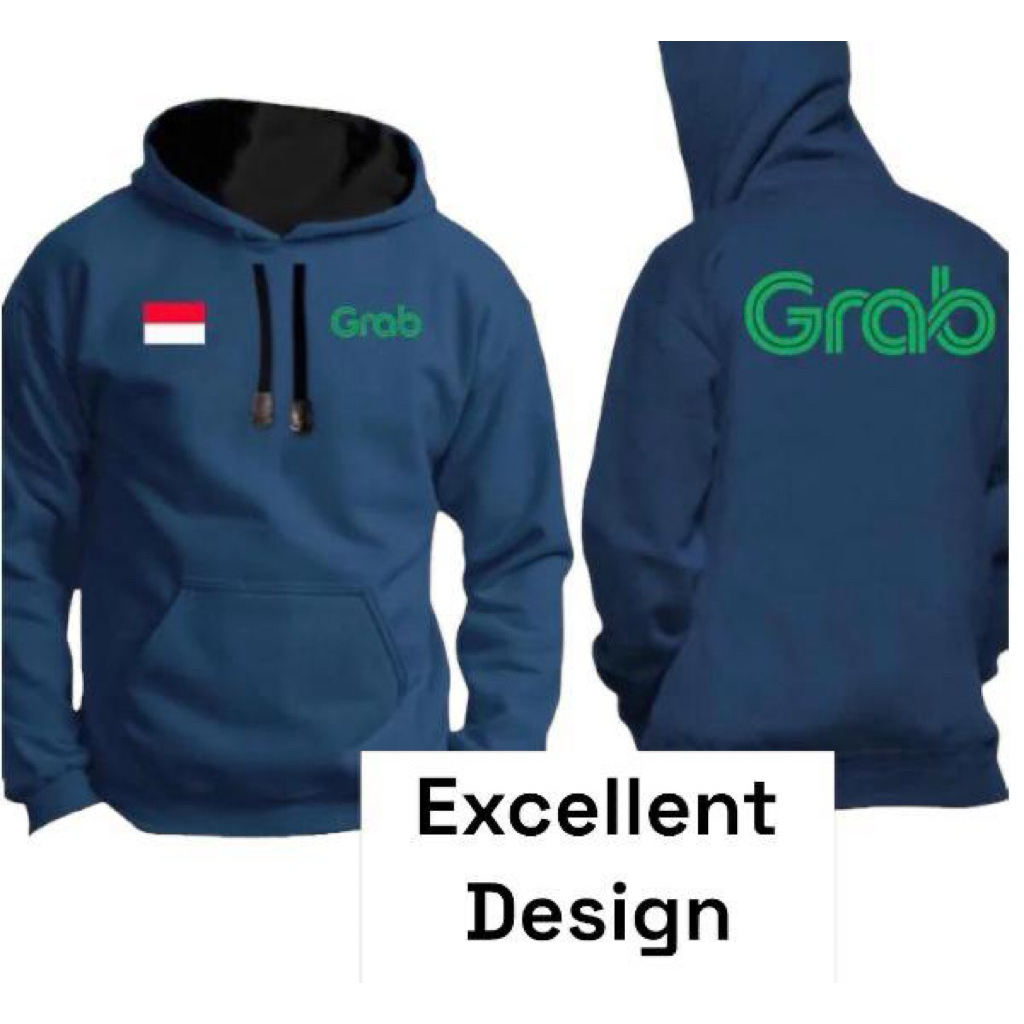 Jaket Sweater Hoodie // Driver Online / Harga Termurah / Kualitas Terbaik gRAb,