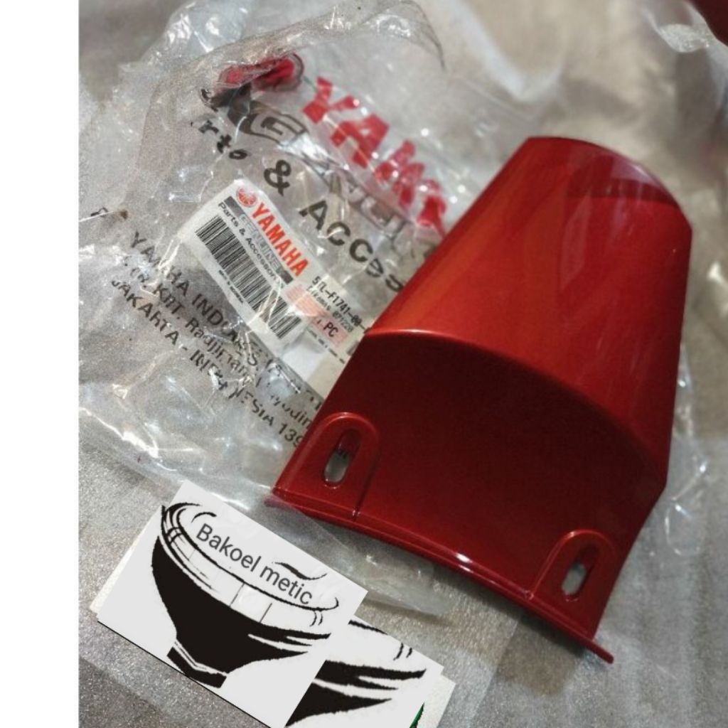 sambungan body Mio sporty merah marun original sambungan bodi Mio sporty warna merah maron original