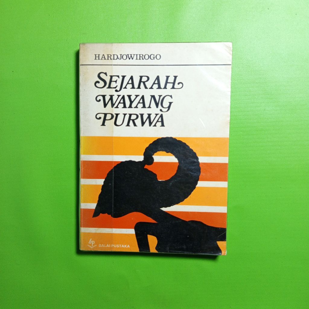ORIGINAL Buku Sejarah Wayang Purwa - Hardjowirogo