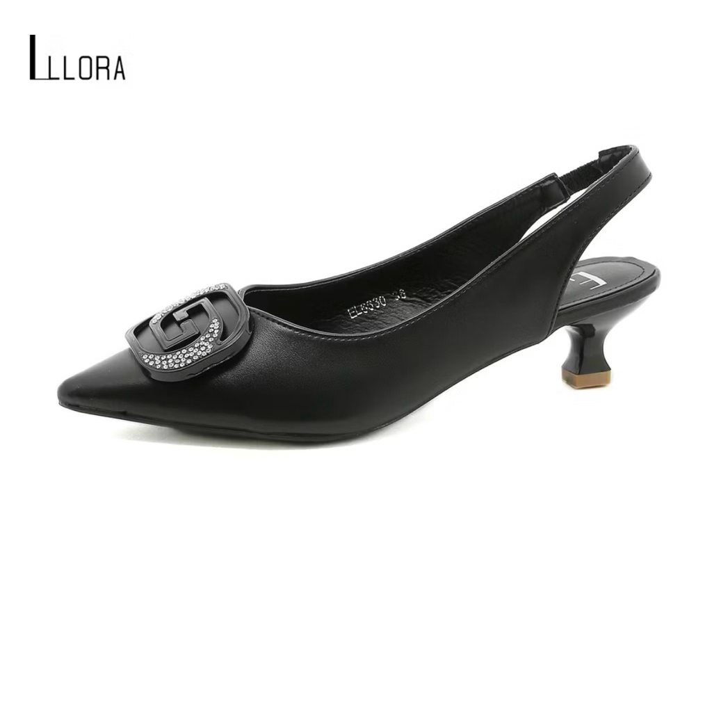 preloved sepatu heels wanita ellora masih baru belum di pakai