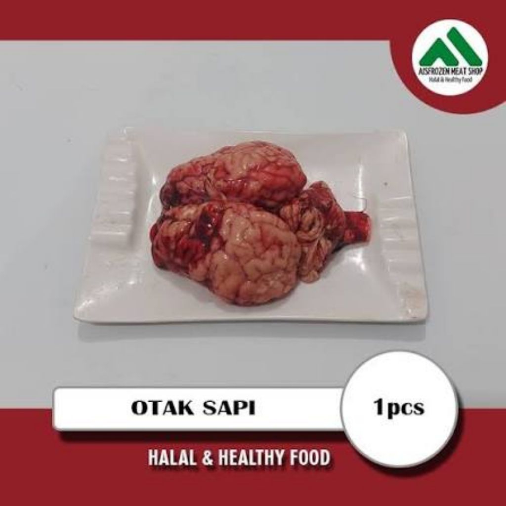 Otak Sapi Frozen Segar