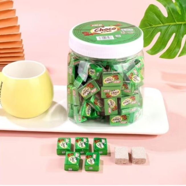 JND CHOCO CUBE/ COKLAT CUBE/ CHOCO MILK CUBE/ MILK CUBE 120pcs