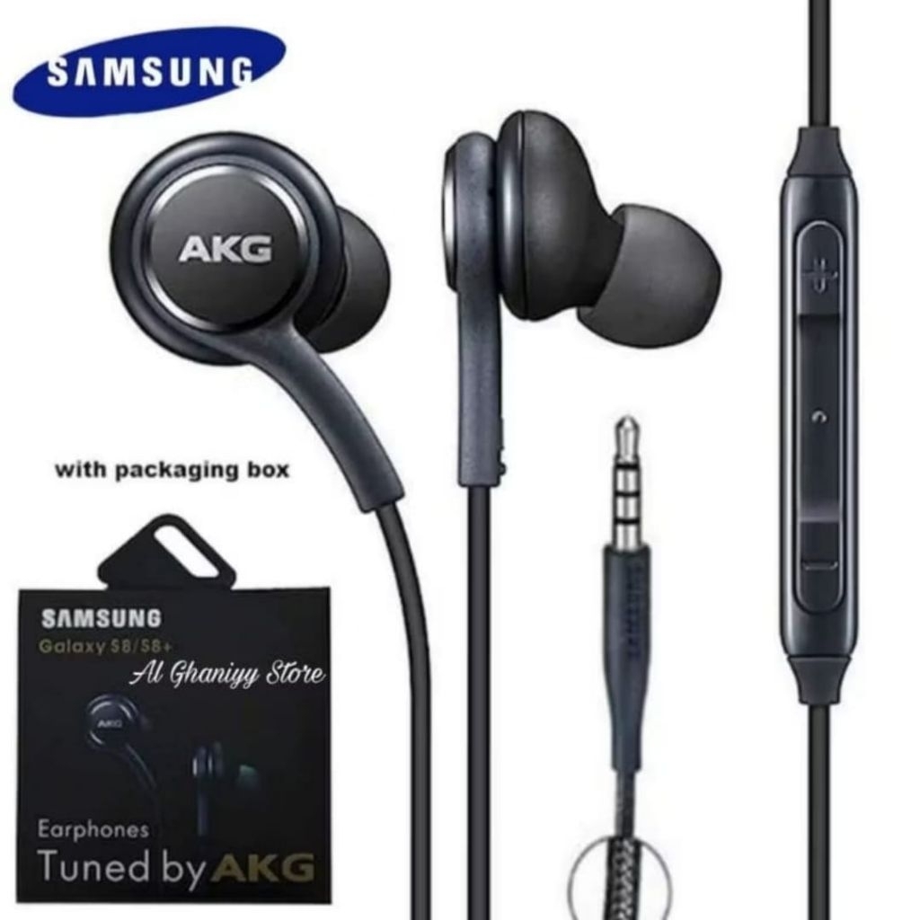 Headset SAMSUNG AKG J6 J6+ J6 Pro J7 J7 Pro J7 Prime Original 100% Super Bass Bawaan Hp