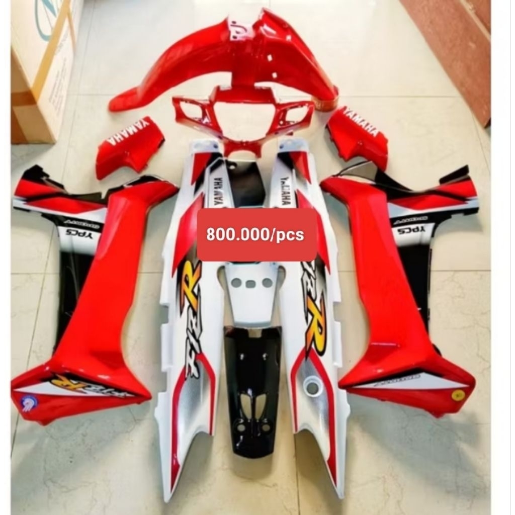 fizr body set halus Yamaha fizr merah putih 2001-2002