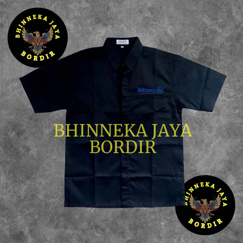 KEMEJA SERAGAM ASURANSI ALLIANZ