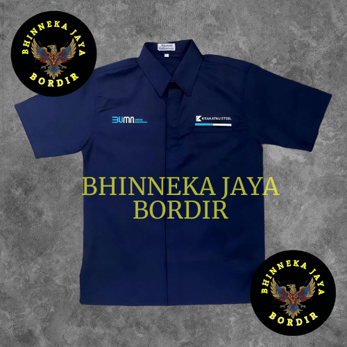 KEMEJA KRAKATAU STEEL BUMN