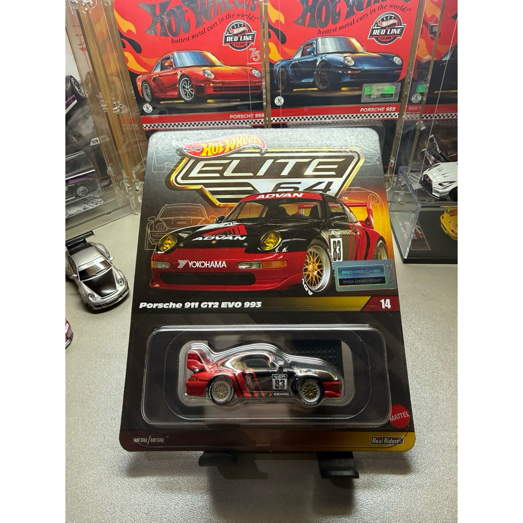 Hotwheels Elite 64 Porsche 911 GT2 Evo 993