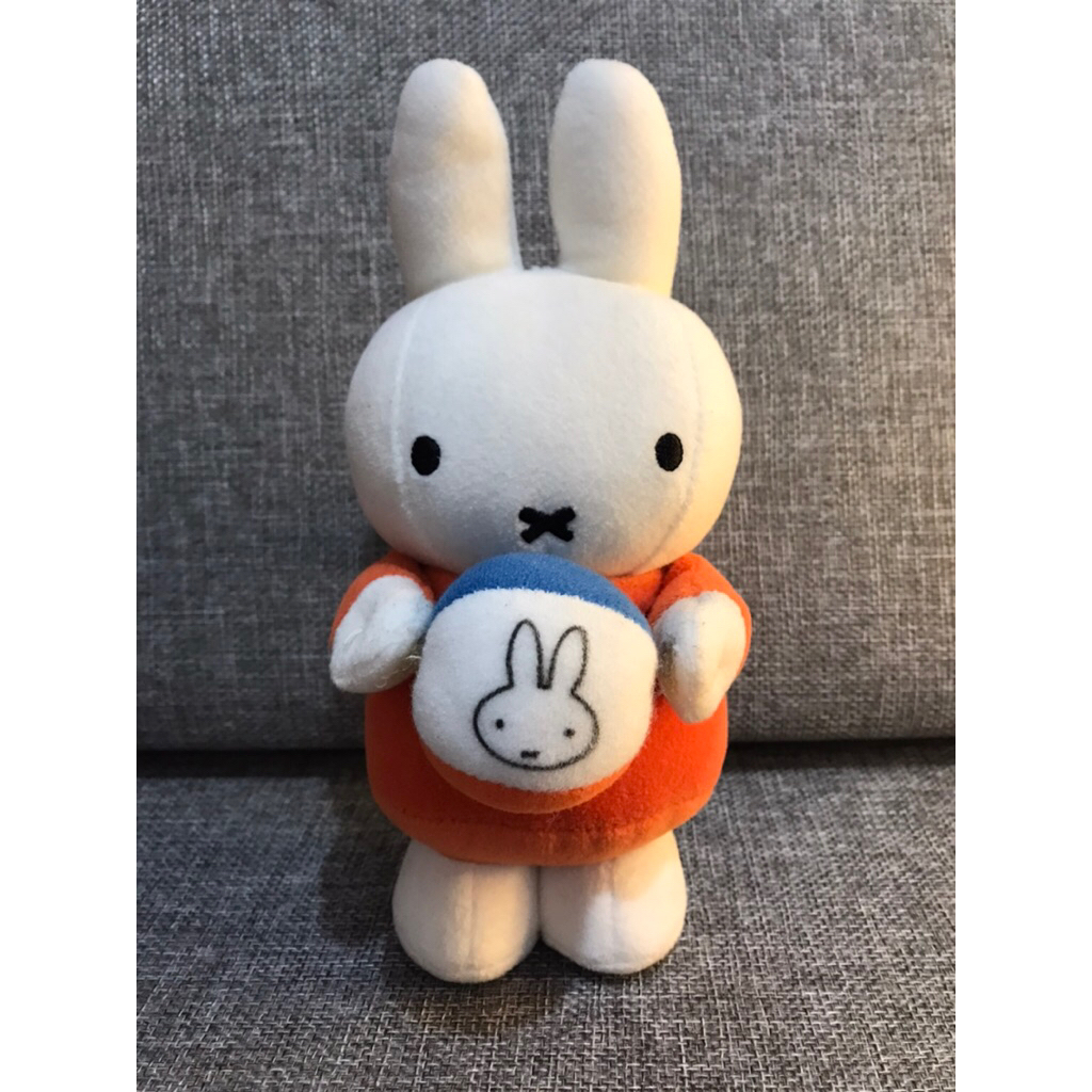 Miffy stuffed toy with suction cup
