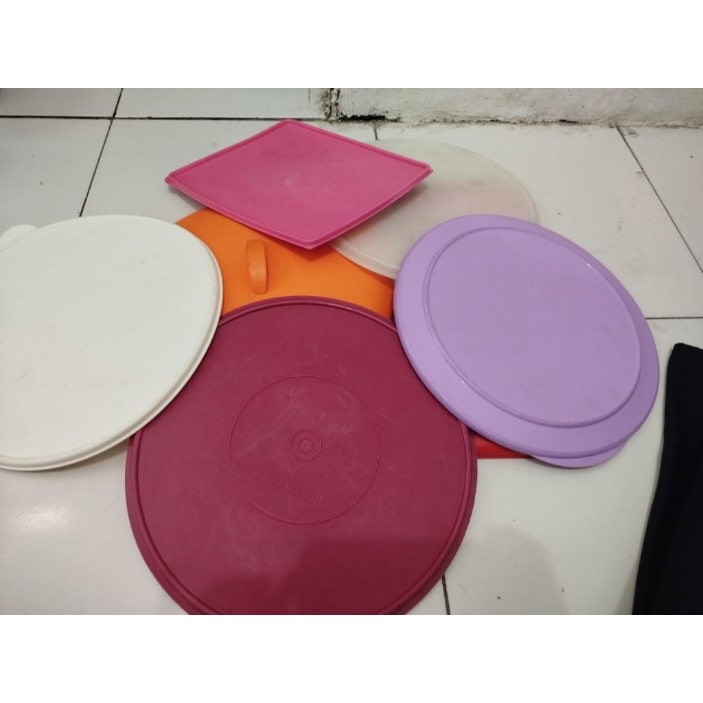 tutup bowl second tupperware tutup bowl jumbo second tupperware