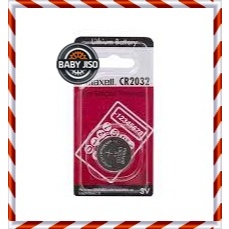 BJ Original 100% Maxell CR2016 CR2025 CR2032 Baterai Batre Battery Ori Asli BATERE 1Pcs