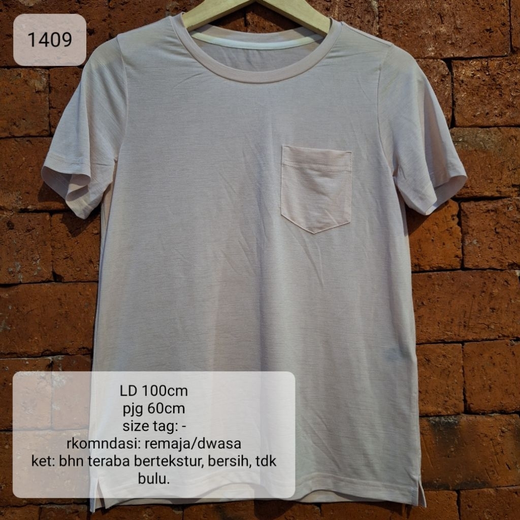 ATASAN PEREMPUAN WARNA SALEM MURAH (1409)