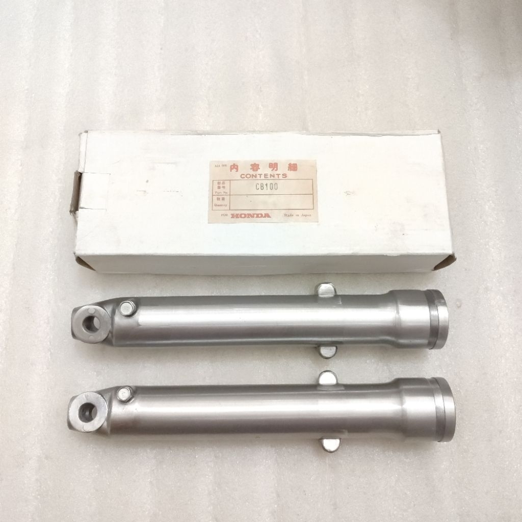 bottom tabung shock shok sok skok depan honda S90 S90Z S110 benly CB100 CB125 CG110 CG125 nos japan