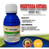 Virtako 300SC 100ml Obat Pembasmi Hama Ulat dan Wereng Tanaman / virtako 300 sc insektisida 100ml / 