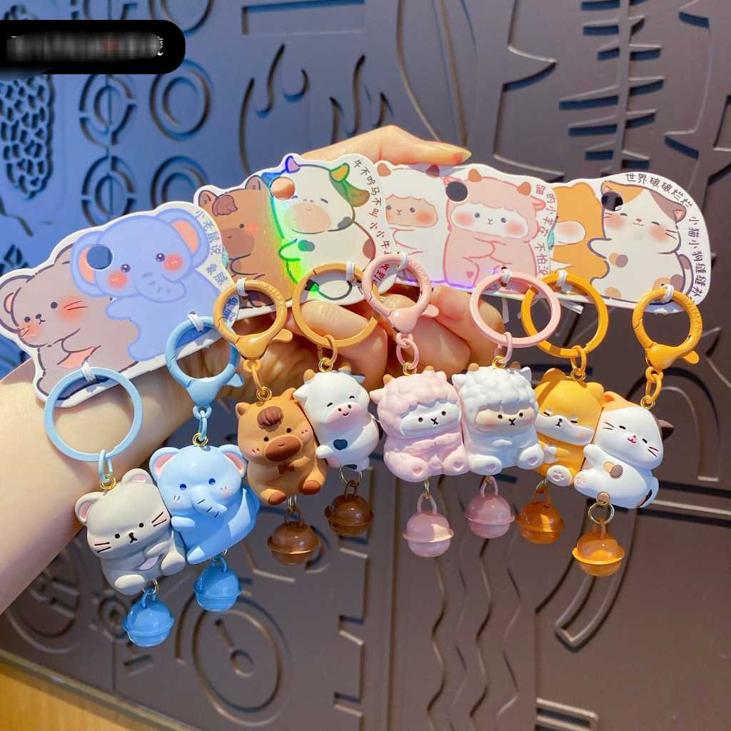 Gantungan Kunci Couple Gantungan Kunci 1 Set Pasangan Magnet Gantungan Couple Keychain Magnet