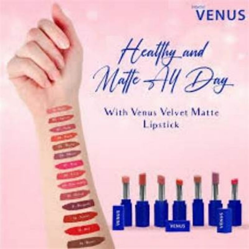 Jual Murah Marcks Venus Valvet Matte Lipstik Exp Bulan 10 2025 All-varian