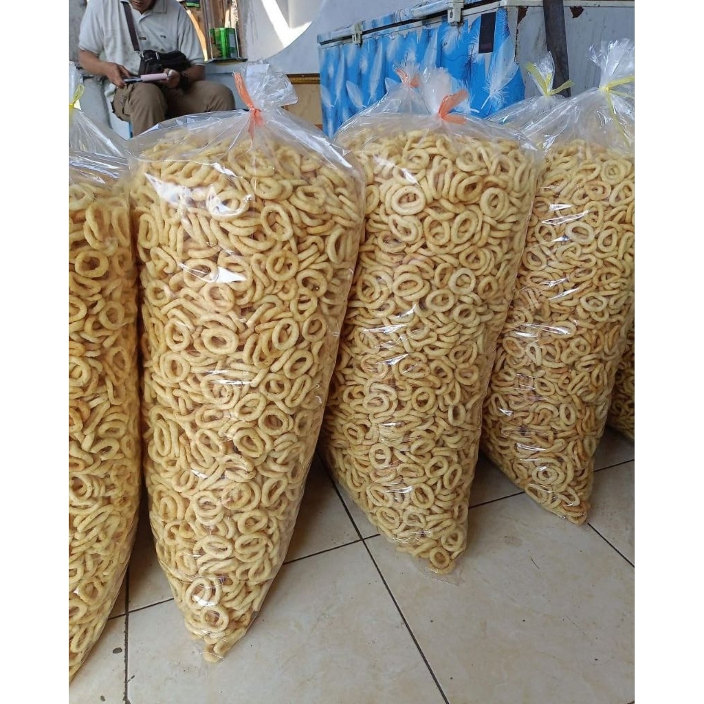 Slondok bawang Slondok rasa bawang lanting gurih 500 gr