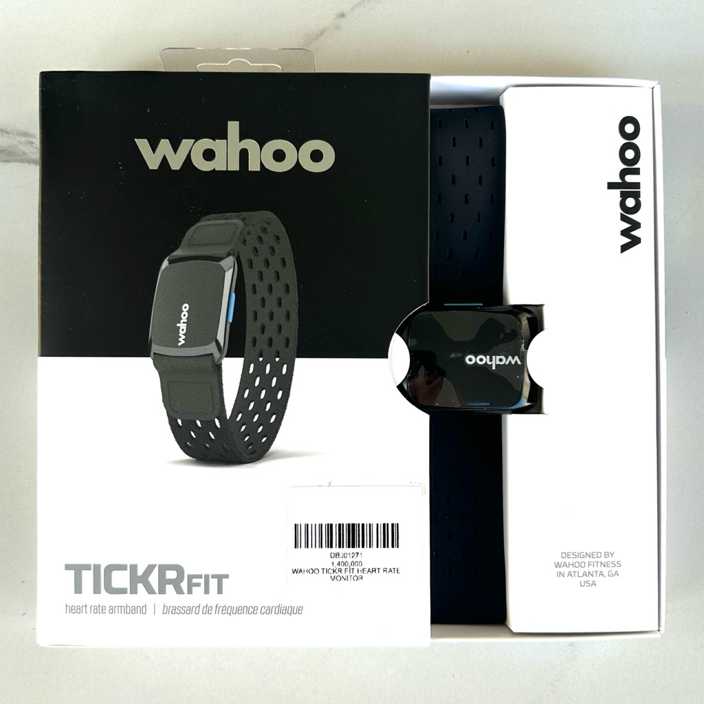Wahoo armband Tickrfit heart rate monitor WAHOO