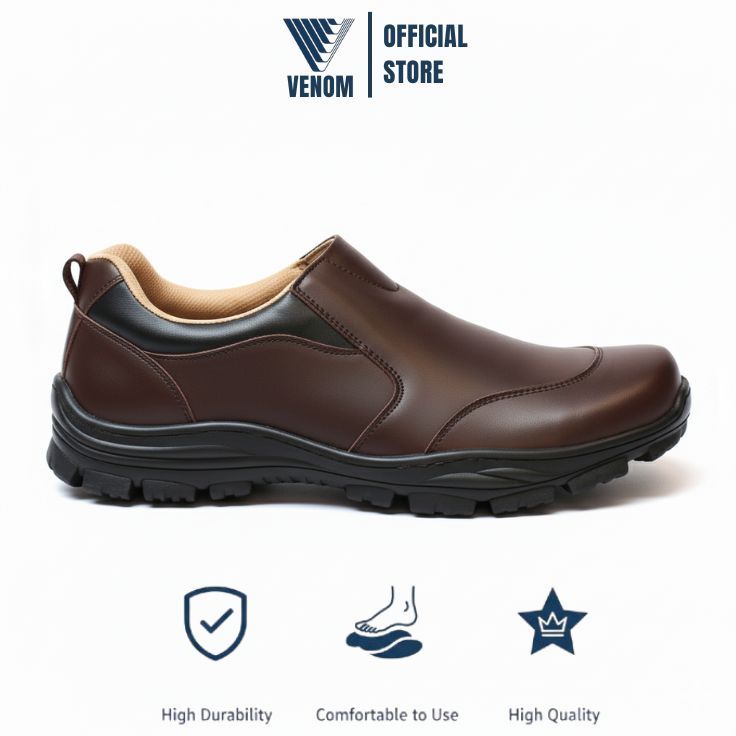 AZERO BROWN - Sepatu Boots Tracking  Big Size 49 Sepatu Boots Pria Wanita Unisex