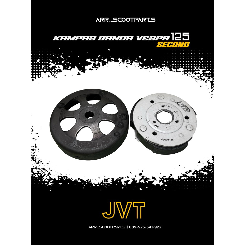 Second Kampas Ganda Vespa Matic S Lx 125 Second