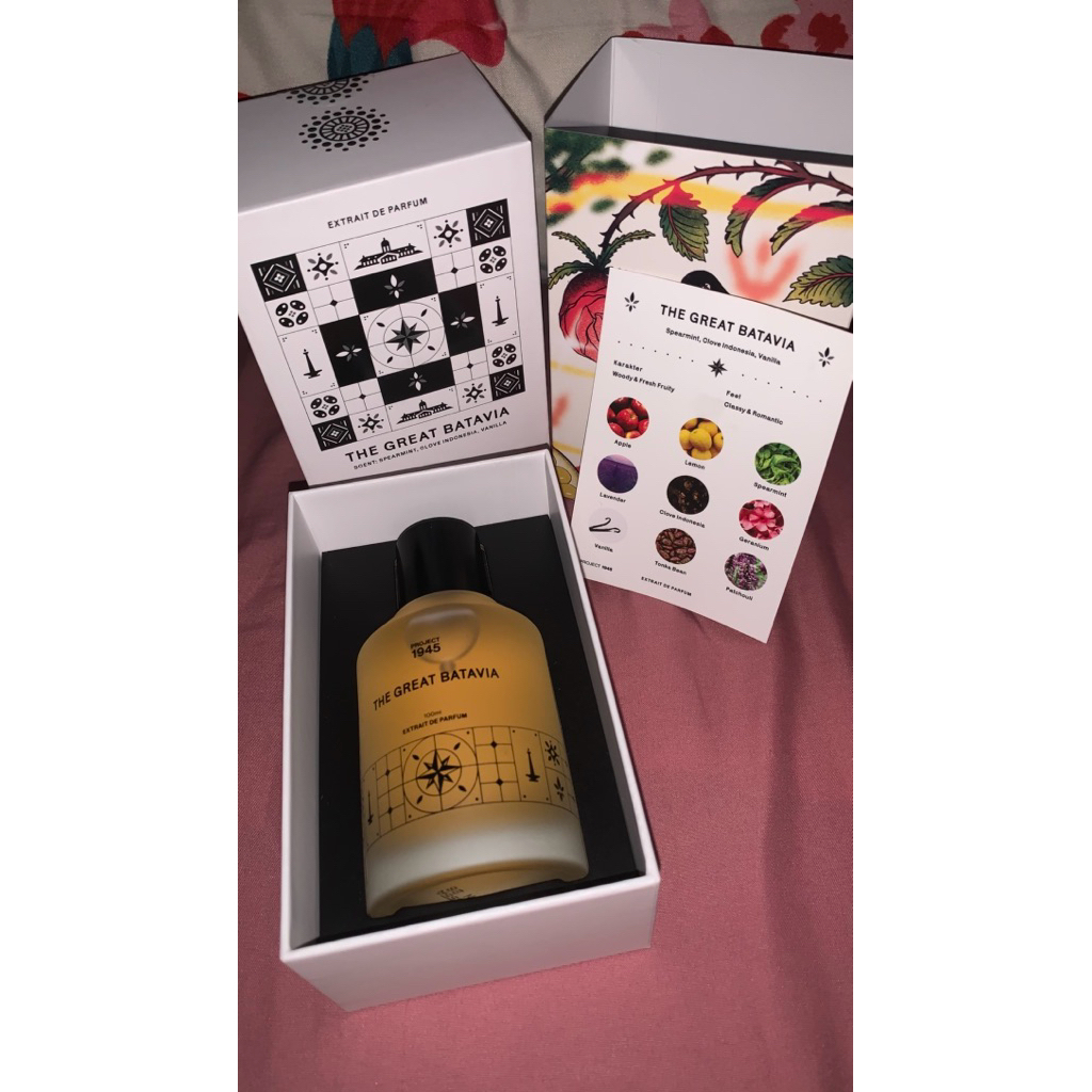 Preloved Parfume Unisex Project 1945 The Great Batavia - EDP 100ml