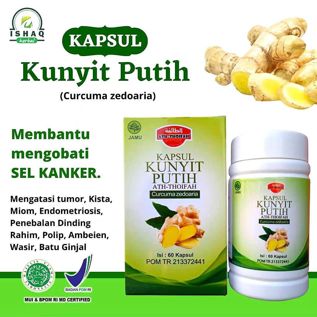 KAPSUL KUNYIT PUTIH ATH THOIFAH ORIGINAL