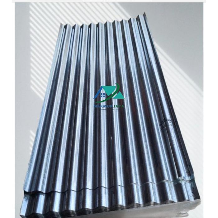 Seng Gelombang Galvalum 0.25 fullx180cm Seng Anti Karat Seng serbaguna