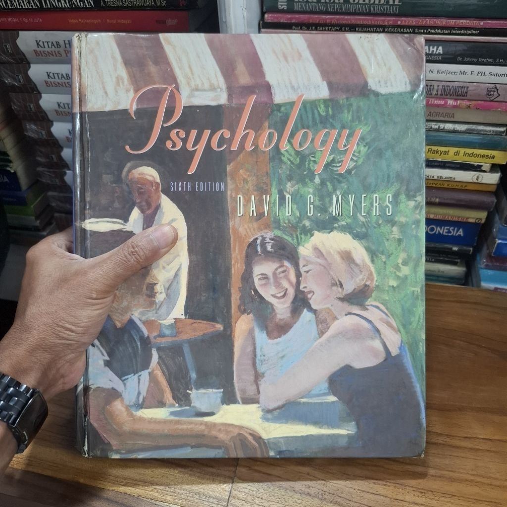 Buku [ORI 100%] PSYCHOLOGY (Psikologi) David G.Myers (Handbook)