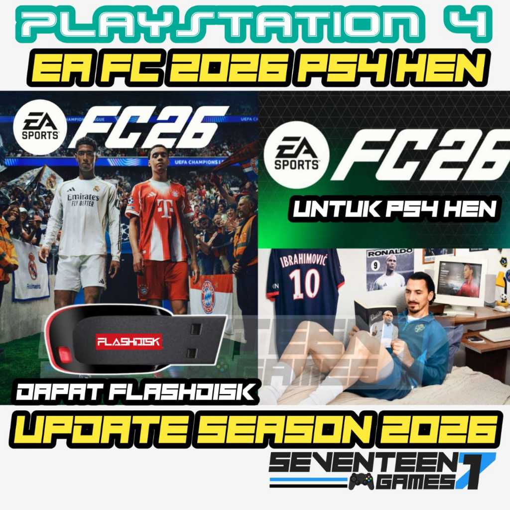 EA FC 26 Untuk PS4 HEN Game Update Terbaru