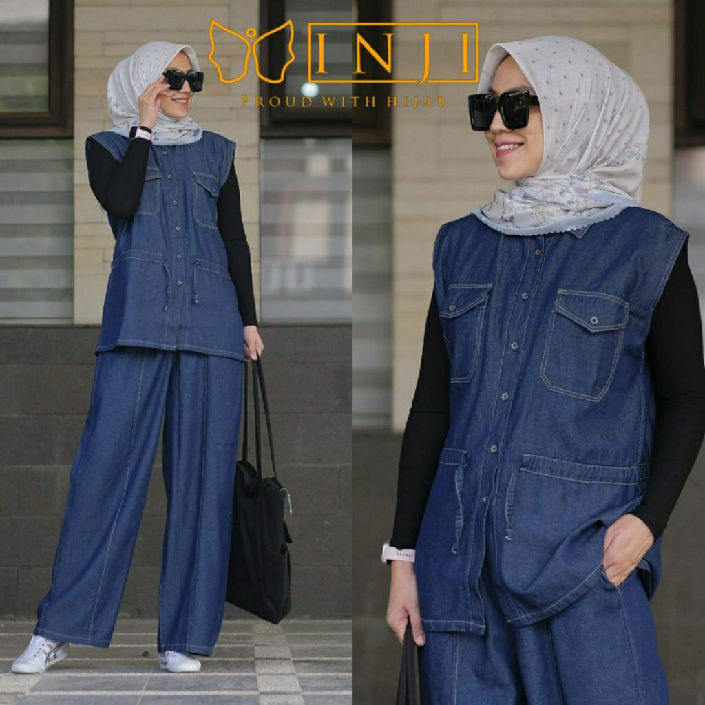 YOONA SET CELANA/ROMPI TANPA INNER ORIGINAL BY INJI