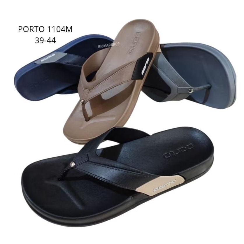 Sandal Jepit PORTO 1104M/Sandal Karet/Sandal Jepit/Sandal Jepit Karet/Sandal Pria/Sandal Wanita