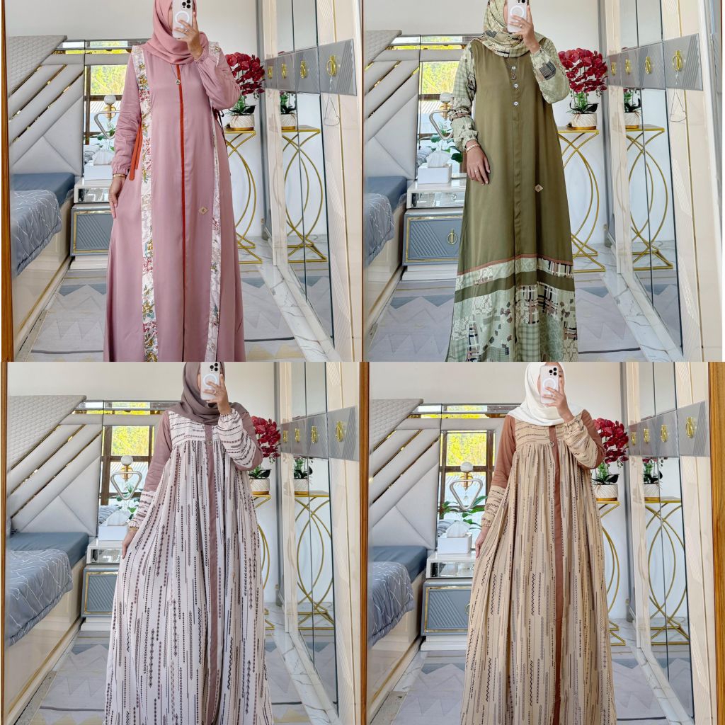 DRESS/GAMIS ORI SOPHIA ALMAAS ((READY))