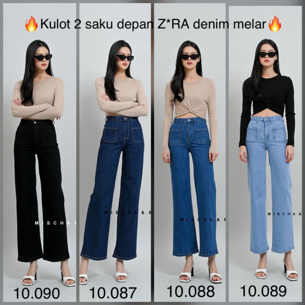 Celana Jeans Nagita Skena Highwise Strech