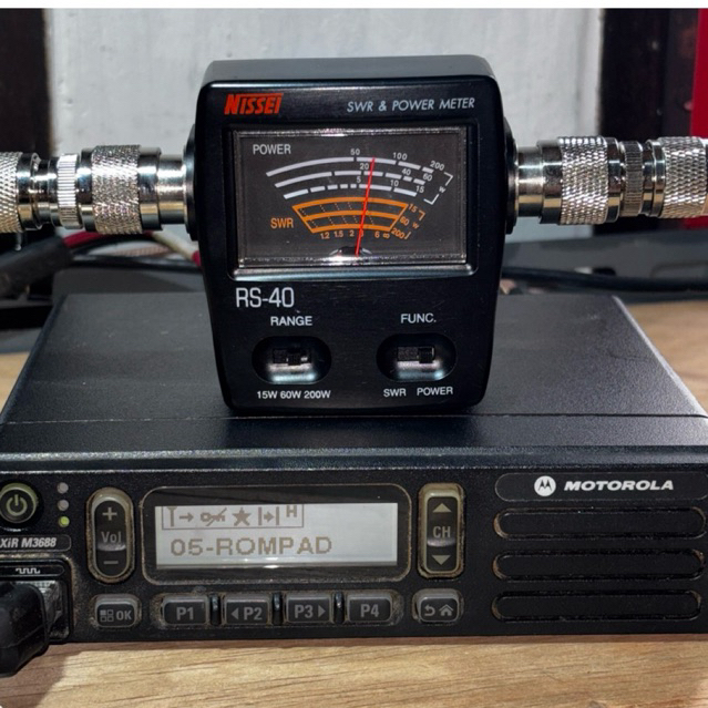 RADIO RIG MOTOROLA XIRM3688 VHF VERSI 25 WATT SECOND ORIGINAL