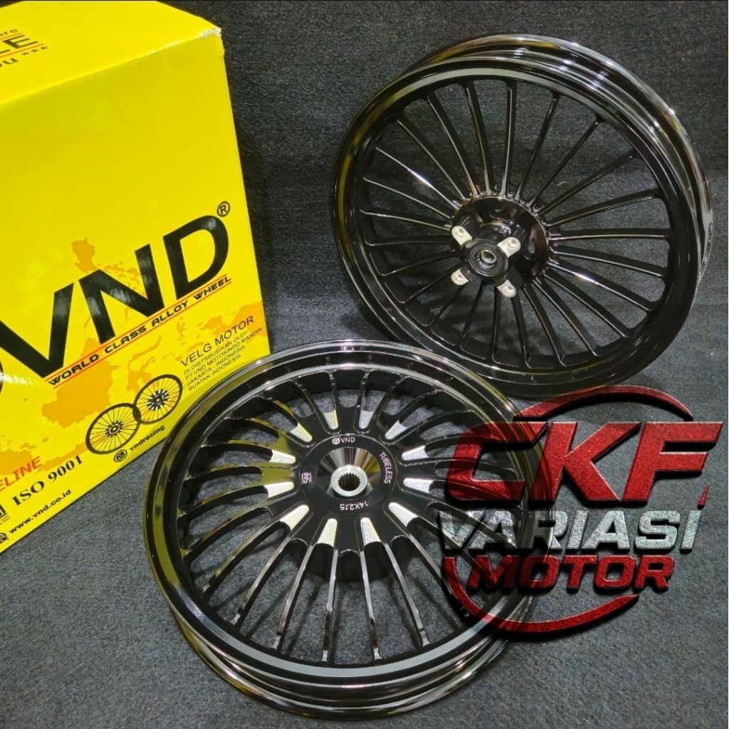 Velg VND RACELINE ring 14 vario 125/150 beat fi scoopy genio spacy  uk 185/215