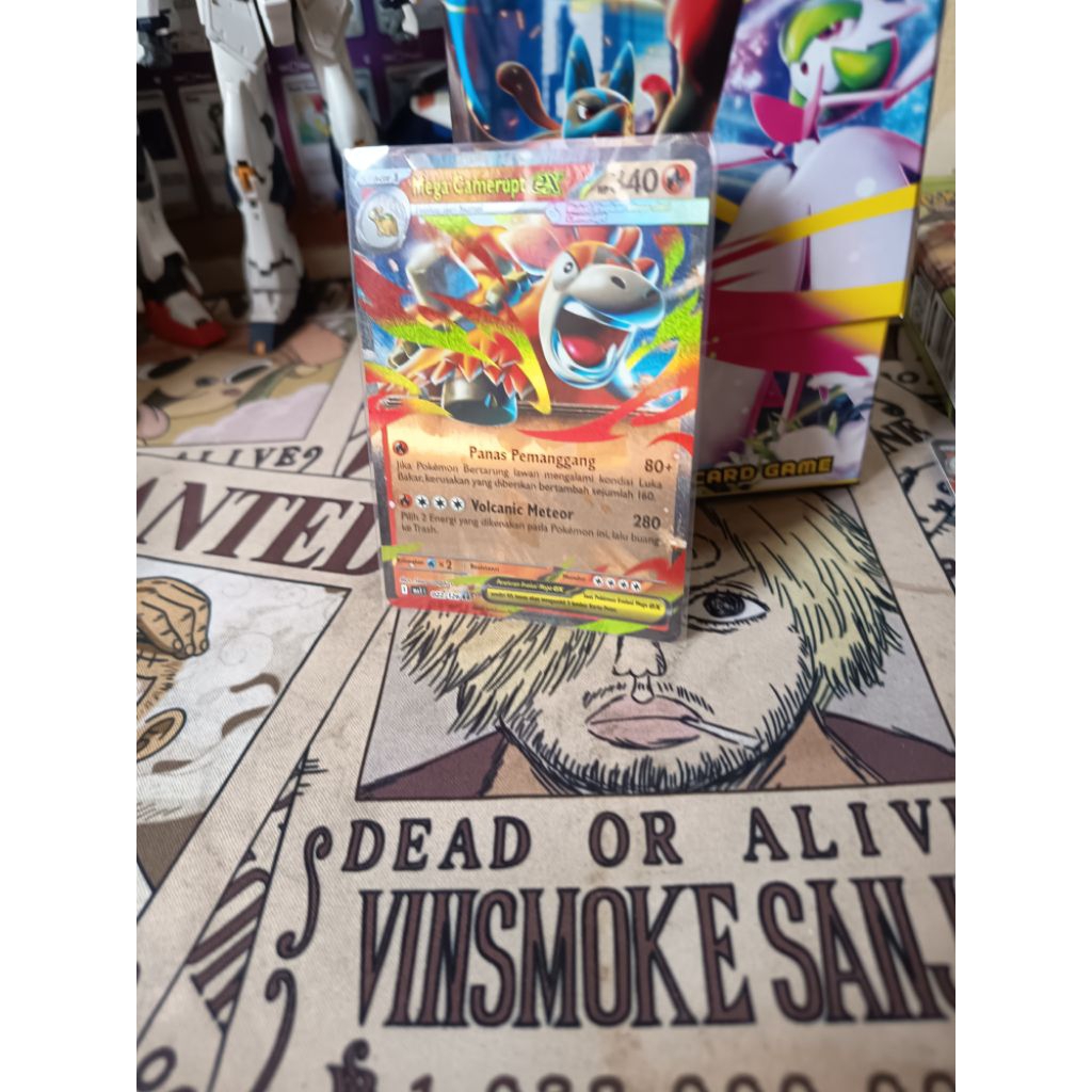 Mega Camerupt ex 022/126 RR - Pokemon TCG Indonesia