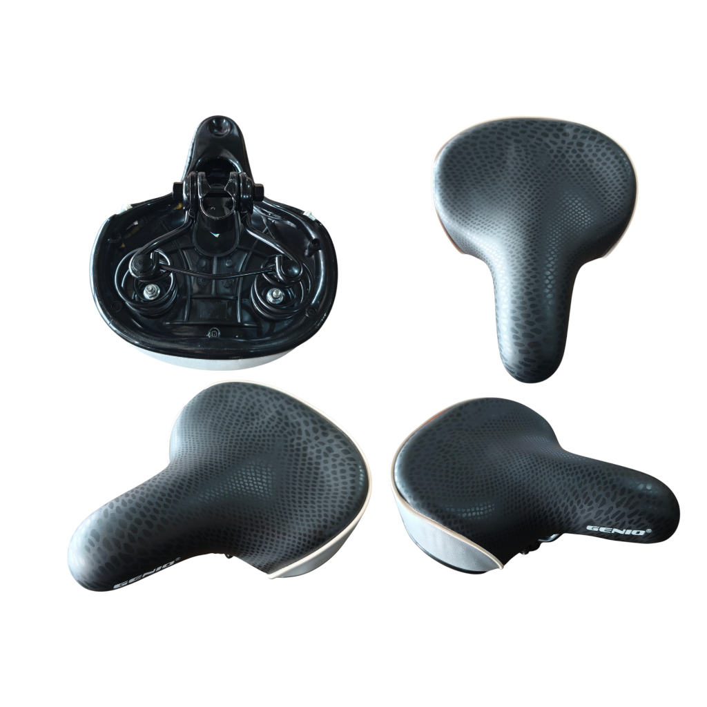 SADDLE SADEL JOK SEPEDA GENIO GEL PER LEBAR SUPER EMPUK