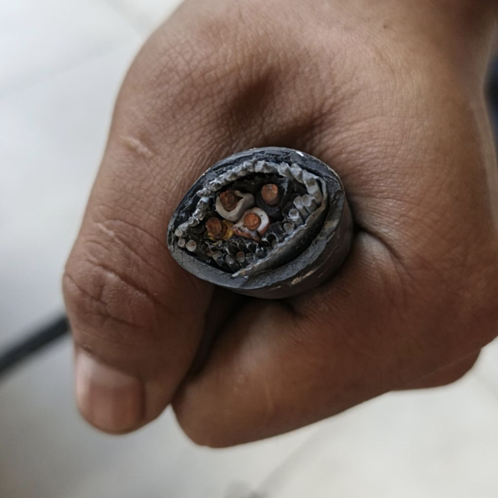 kabel NYFGBY 4x6mm Extrana kabel tanam kabel armor 4x6 mm Extrana